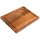 Olympia Steakbrett - Akazienholz - mit Aussparung - 31 x 24cm - 4 Bretter