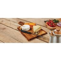 Olympia Servierbrett - Akazienholz - Wellenform - 30,5 x 21,5 cm - 4 Bretter