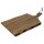 Olympia Servierbrett - Akazienholz - Wellenform - 30,5 x 21,5 cm - 4 Bretter