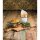 Olympia Servierbrett - Akazienholz - Wellenform - 30,5 x 21,5 cm - 4 Bretter