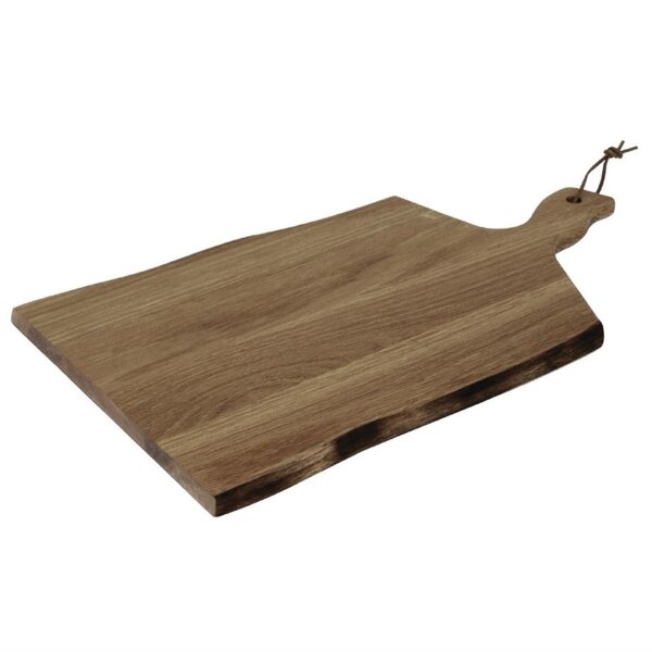 Olympia Servierbrett - Akazienholz - Wellenform - 35,5 x 25cm - 4 Bretter