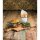 Olympia Servierbrett - Akazienholz - Wellenform - 35,5 x 25cm - 4 Bretter