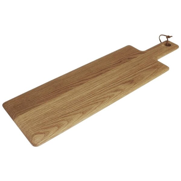 Olympia Servierbrett - Eichenholz mit Griff - 11,5 x 40cm - 4 Bretter
