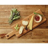 Olympia Servierbrett - Eichenholz mit Griff - 11,5 x 40cm...