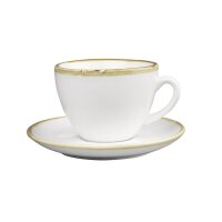 Olympia Kiln Cappuccinotassen Kreideweiß - 23cl -...