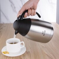 Thermoskanne Olympia 1,5L HOT WATER - Edelstahl und Polypropylen - 4 Kannen