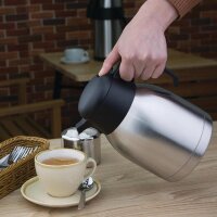 Thermoskanne Olympia - 1,5 L - Edelstahl - 4 Kannen