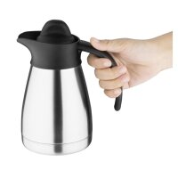 Thermoskanne Olympia Schraubdeckel - 0,5 L - Edelstahl - 4 Kannen