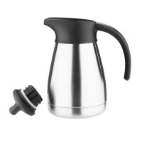 Thermoskanne Olympia Schraubdeckel - 0,5 L - Edelstahl - 4 Kannen