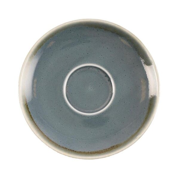 Olympia Kiln Untertassen Ozean - 14cm - Pozellan - 12 Untertassen