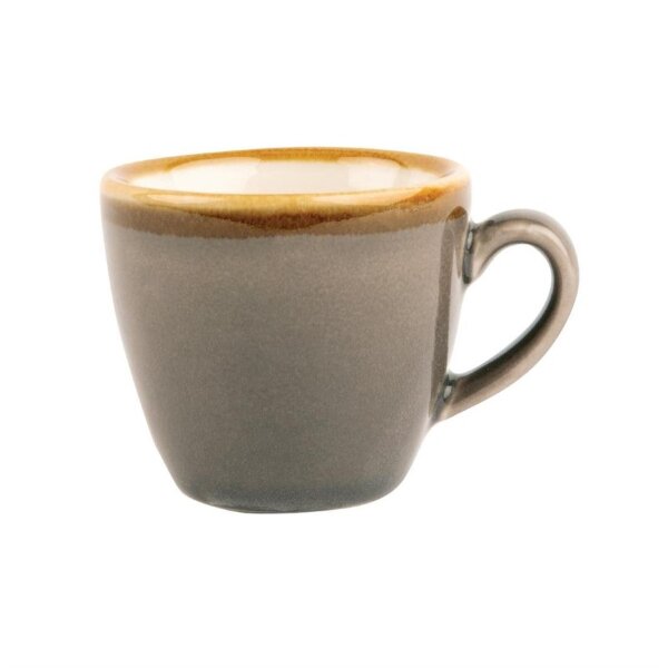 Olympia Kiln Espressotassen Rauch | 8,5cl | Porzellan | 12 Tassen