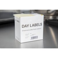 Hygiplas Lebensmitteletiketten Fertiggerichte - 2000 Stück