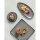 Olympia Mineral blattförmigeTeller - 30,5 x 14,5cm - 12 Porzellanteller
