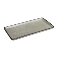 Olympia Mineral rechteckige Teller - 23 x 12cm -...