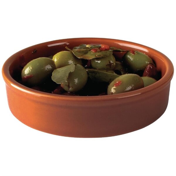 Tapasschalen Olympia Rustic - Terrakotta |13,4cm - 12 Schalen