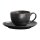 Olympia Fusion Tassen & Untertassen - 12,8x16 cm/25cl - Porzellan - 12 Sets