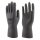 Nitrex 680 - 60 Paar Chemikalienschutzhandschuhe - schwarz - Gr. XS - XL - Latex