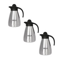 Thermoskanne Olympia MILK - 1 L - Edelstahl und...