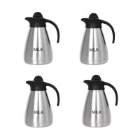 Thermoskanne Olympia MILK - 1 L - Edelstahl und...