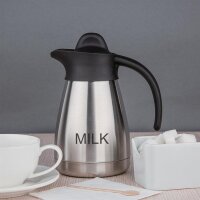 Thermoskanne Olympia MILK - 1 L - Edelstahl und Polypropylen - 3 Kannen