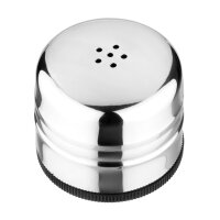 Olympia Jumbo Salz- und Pfefferstreuer - 140ml - Edelstahl - 4 Sets