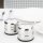 Olympia Jumbo Salz- und Pfefferstreuer - 140ml - Edelstahl - 10 Sets