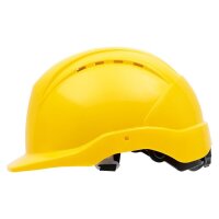 Nitras Industrieschutzhelm Head Protect | 10 Helme | Kunststoff gelb