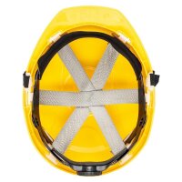 Nitras Industrieschutzhelm Head Protect | 10 Helme | Kunststoff gelb