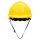 Nitras Industrieschutzhelm Head Protect | 10 Helme | Kunststoff gelb