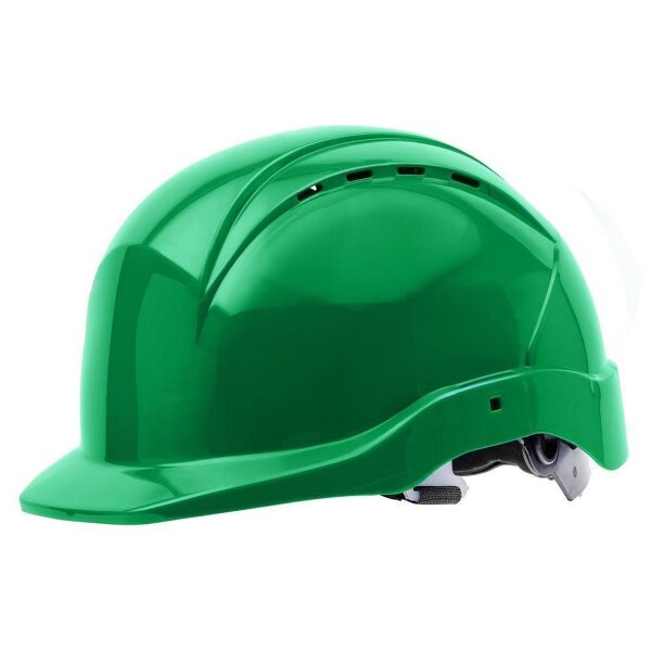 Nitras Industrieschutzhelm Head Protect | 10 Helme | Kunststoff grün