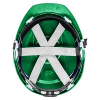 Nitras Industrieschutzhelm Head Protect | 10 Helme | Kunststoff grün