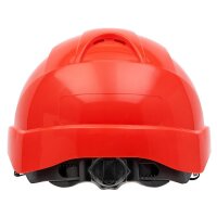 Nitras Industrieschutzhelm Head Protect | 10 Helme | Kunststoff rot