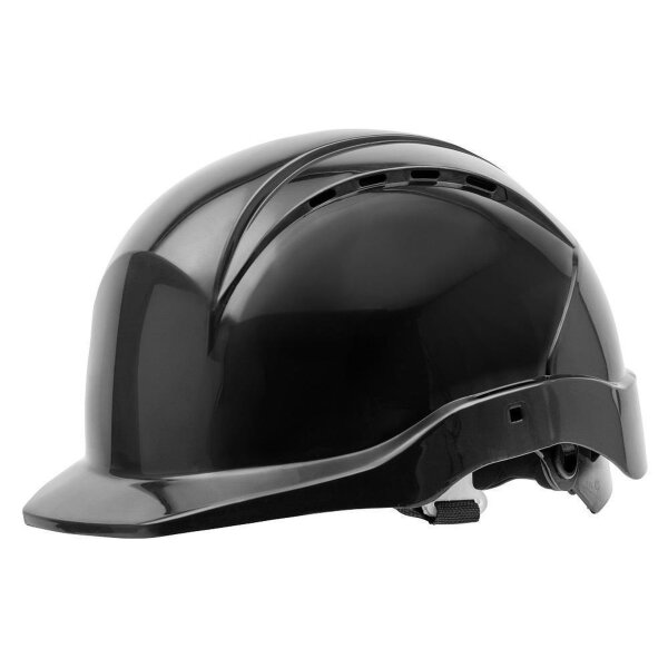 Nitras Industrieschutzhelm Head Protect | 10 Helme | Kunststoff schwarz