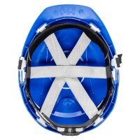 Nitras Industrieschutzhelm Head Protect | 30 Helme | Kunststoff blau