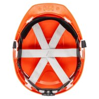 Nitras Industrieschutzhelm Head Protect | 30 Helme | Kunststoff orange