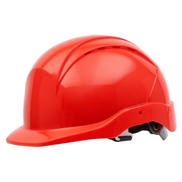 Nitras Industrieschutzhelm Head Protect | 30 Helme | Kunststoff rot