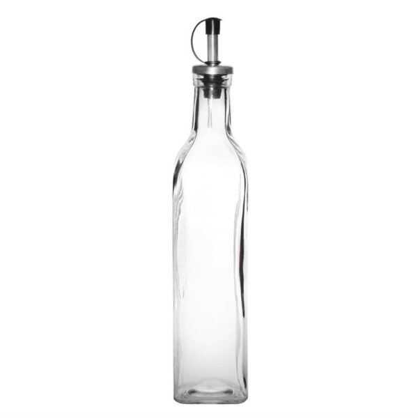 24 Olympia Olivenöl- und Essigflaschen - 0,5L - Glas