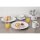 Teller Olympia Athena - rund - breiter Rand - 28cm - 12 Teller - Porzellan