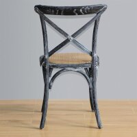 Bolero Esszimmerstühle - Kunstleder - schwarz - 4 Stühle