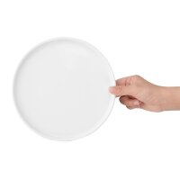 Olympia Whiteware flache runde Teller - 21cm - 12 Stück