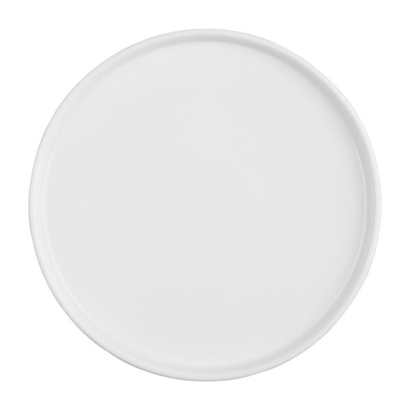 Olympia Whiteware flache runde Teller - 26,8cm - 12 Stück