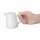 Olympia Whiteware Milchkännchen mit Henkel - 17cl - 12 Kännchen