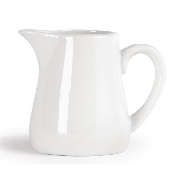 Olympia Whiteware Milchkännchen mit Henkel - 21cl - 12 Kännchen