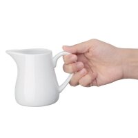 Olympia Whiteware Milchkännchen mit Henkel - 21cl - 12 Kännchen