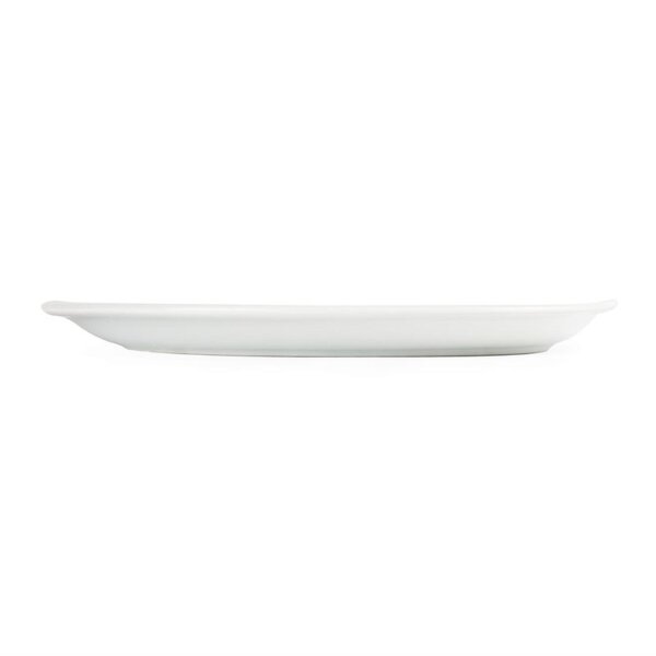 Olympia Whiteware ovale Servierteller - 25cm - 12 Teller
