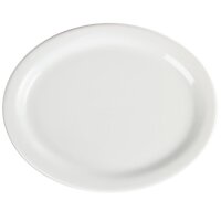 Olympia Whiteware ovale Servierteller - 25cm - 12 Teller