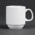Olympia Whiteware stapelbare Kaffeebecher - 28,4cl - 24 Tassen - Becher
