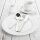 Olympia Whiteware Teller mit breitem Rand - 31cm - 12 Teller