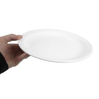 Olympia Whiteware Teller mit schmalem Rand - 25cm - 24 Teller