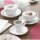 Olympia Whiteware Cappuccinotassen + Untertassen - 28,4cl - 12 Sets